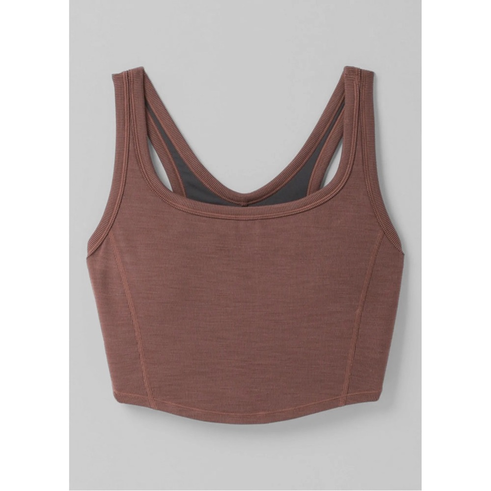 Prana Becksa Bralette Heather Flannel S